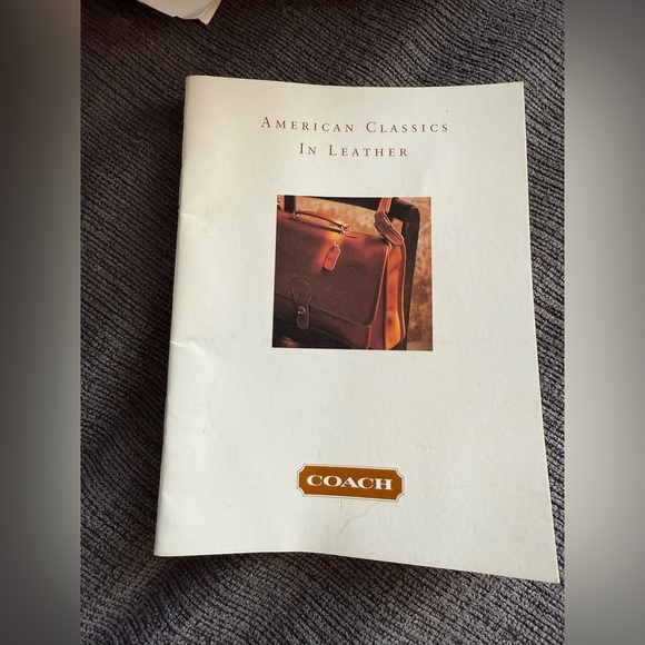 RARE Vintage Coach Littleton Drawstring Mini (NWT and booklet) - Bottle Green! - Picture 2 of 14